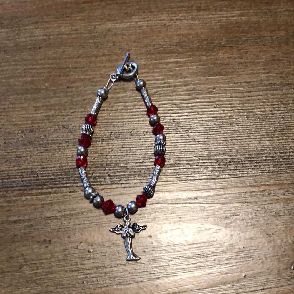 SOLD- Angel Toggle bracelet